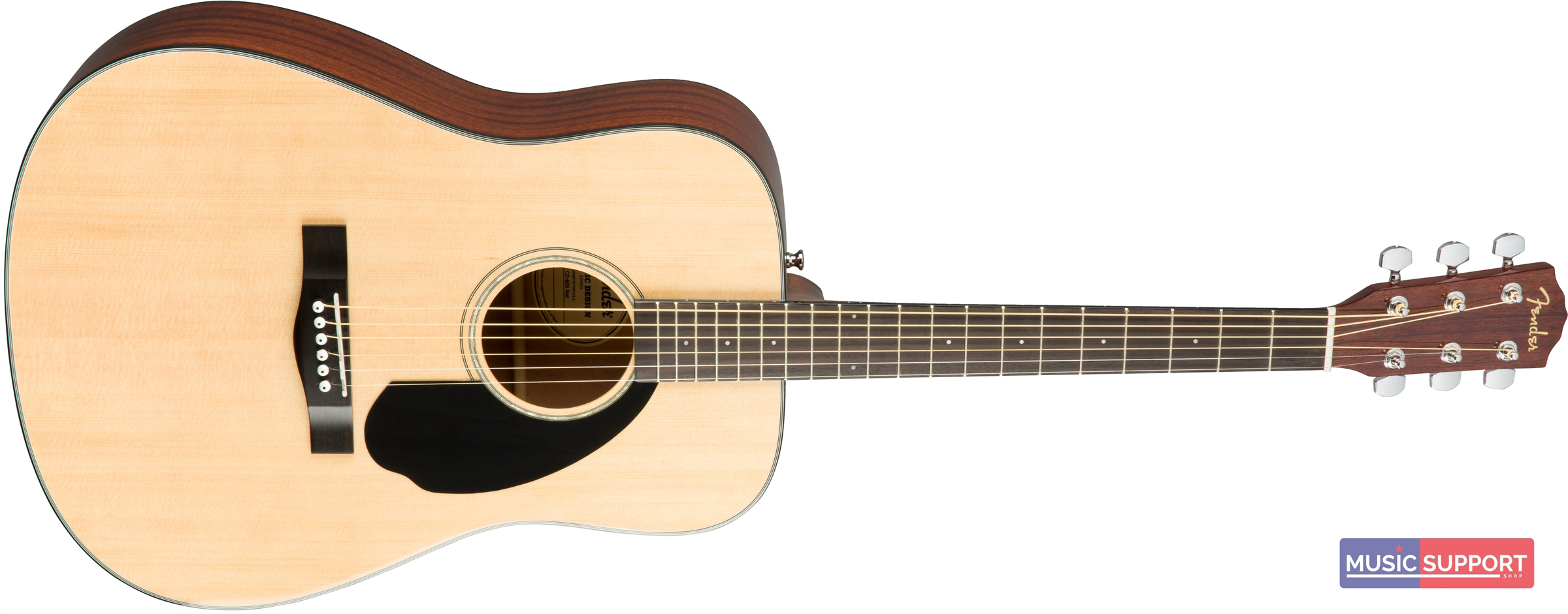 กีต้าร์โปร่ง Fender CD-60S Natural (AFD-CD60S)