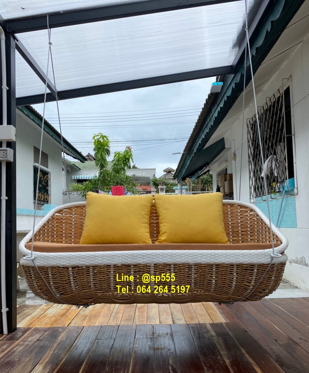 ชิงช้าหวายเทียม sw003 (บ้านคุณม่อน)