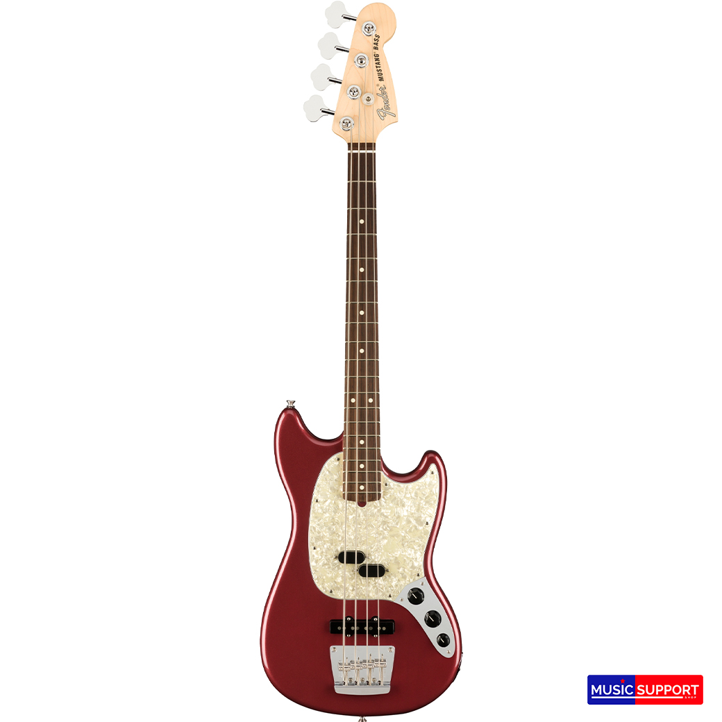 เบสไฟฟ้า Fender American Performer Mustang® Bass Aubergine
