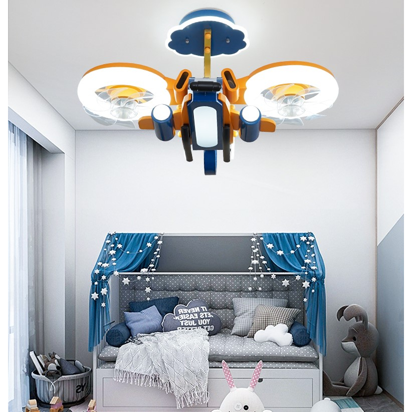 CT169A114 SOTMIA โคมไฟเครื่องบิน โคมไฟพัดลมเครื่องบิน พัดลมเครื่องบิน โคมไฟแต่งห้องเด็ก โคมไฟ โคมไฟห้องนอน