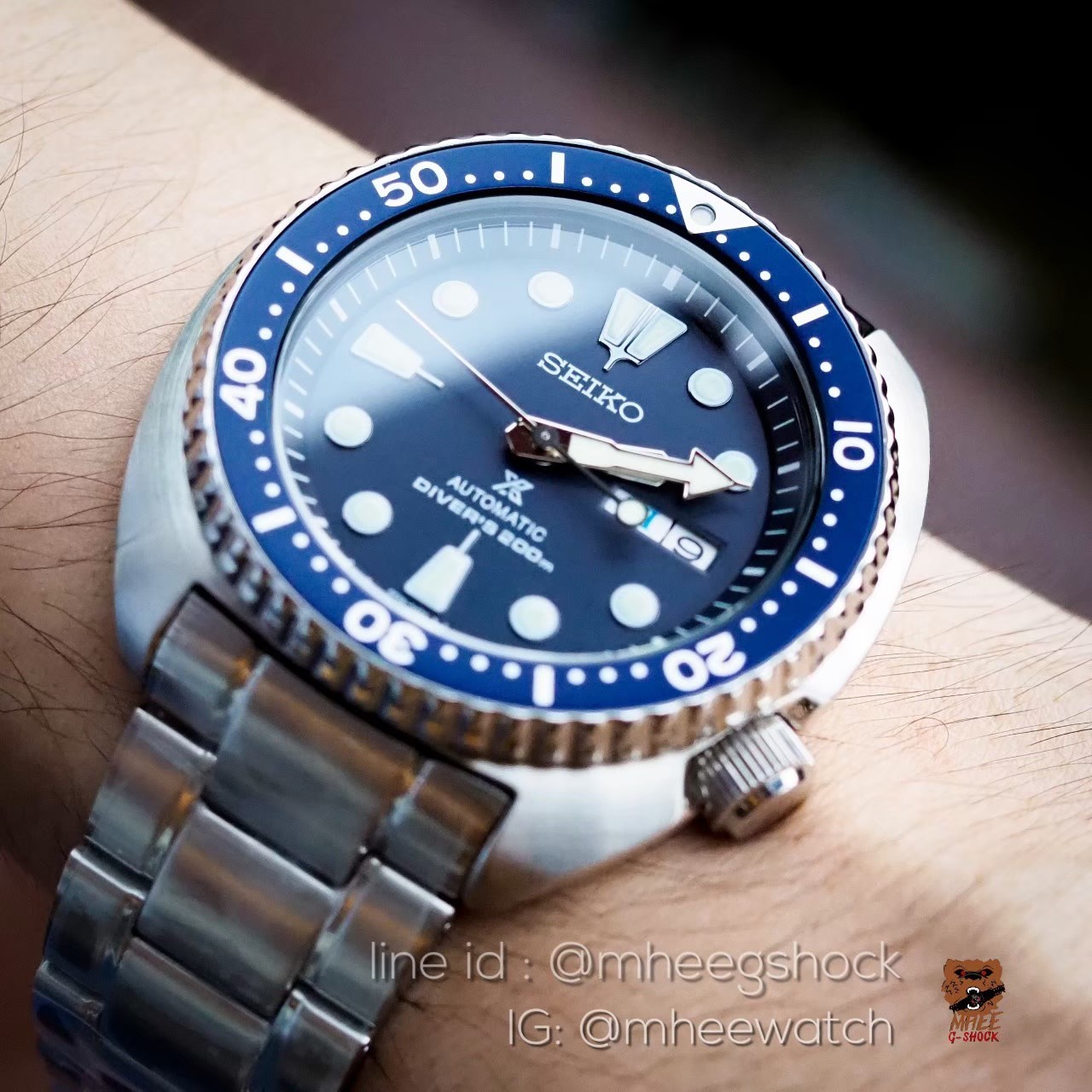 Seiko Turtle Seiko SRP773 เต่าน้ำเงินแบทแมน