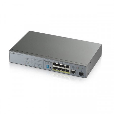 Zyxel GS1300-10HP 8-port GbE Unmanaged PoE Switch with GbE Uplink