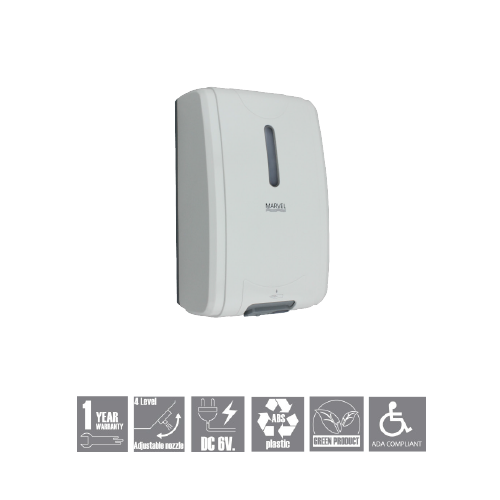 เครื่องจ่ายแอลกอฮอล์อัตโนมัติ MARVEL รุ่น MA107/D (MARVEL MA107/D Automatic Soap Dispenser) รับประกันศูนย์ไทย 1 ปี