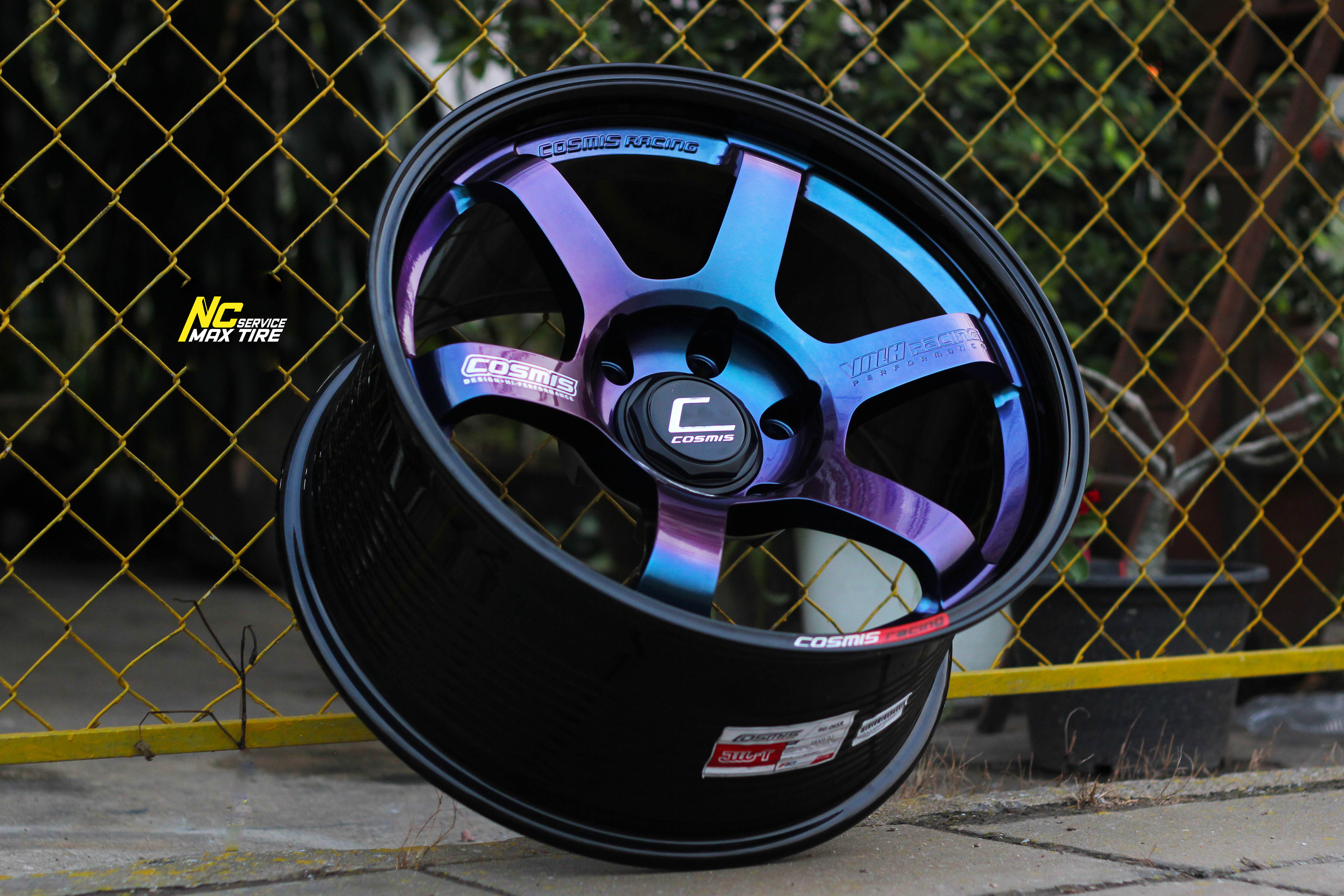 ล้อแม็กสวยๆ / ล้อแม็กขอบ18 / Cosmis / RG-06SR / ล้อแม็กสีพิเศษ / 18x9.0 6H139.7 ET0 / Custom Color / Power Blue / ล้อแม็กสำหรับรถกระบะตัวสูง / SUV / PPV