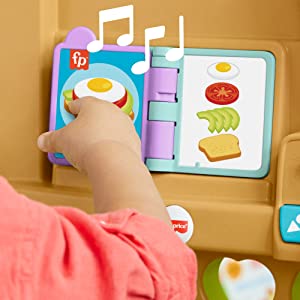 Fisher Price Laugh & Learn Grow-the-Fun Garden to Kitchen ของเล่นเสริมพัฒนาการทำอาหาร