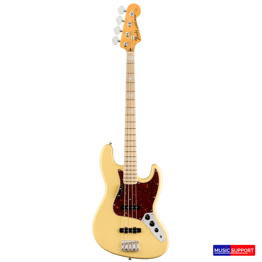 เบสไฟฟ้า Fender American Original '70s Jazz Bass®MN Vintage White
