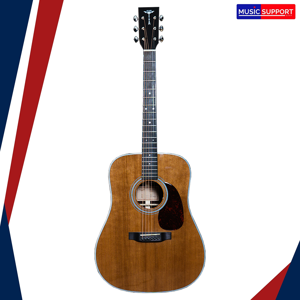 กีต้าร์โปร่ง Tyma TD-28 Top Solid ทรง Dreadnought