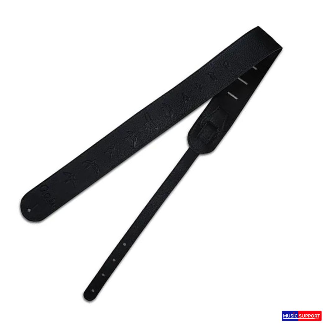 สายสะพาย PRS GUITAR STRAP LEATHER BIRDS/BLACK #ACC-3119