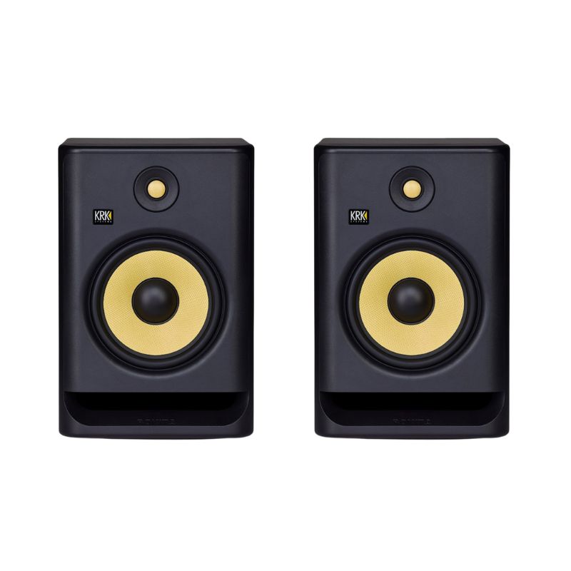 KRK ROKIT RP8G4 ตู้ลำโพงมอนิเตอร์สตูดิโอ ขนาด 8 นิ้ว มีแอมป์ในตัว 203 วัตต์ (ต่อคู่/Pair)