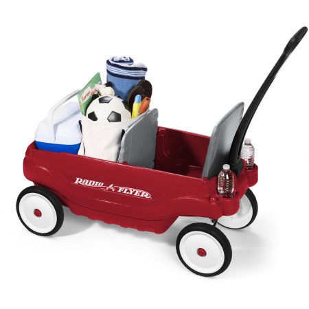 Radio Flyer Deluxe Family Canopy Wagon รถลาก รถบรรทุกของเด็ก