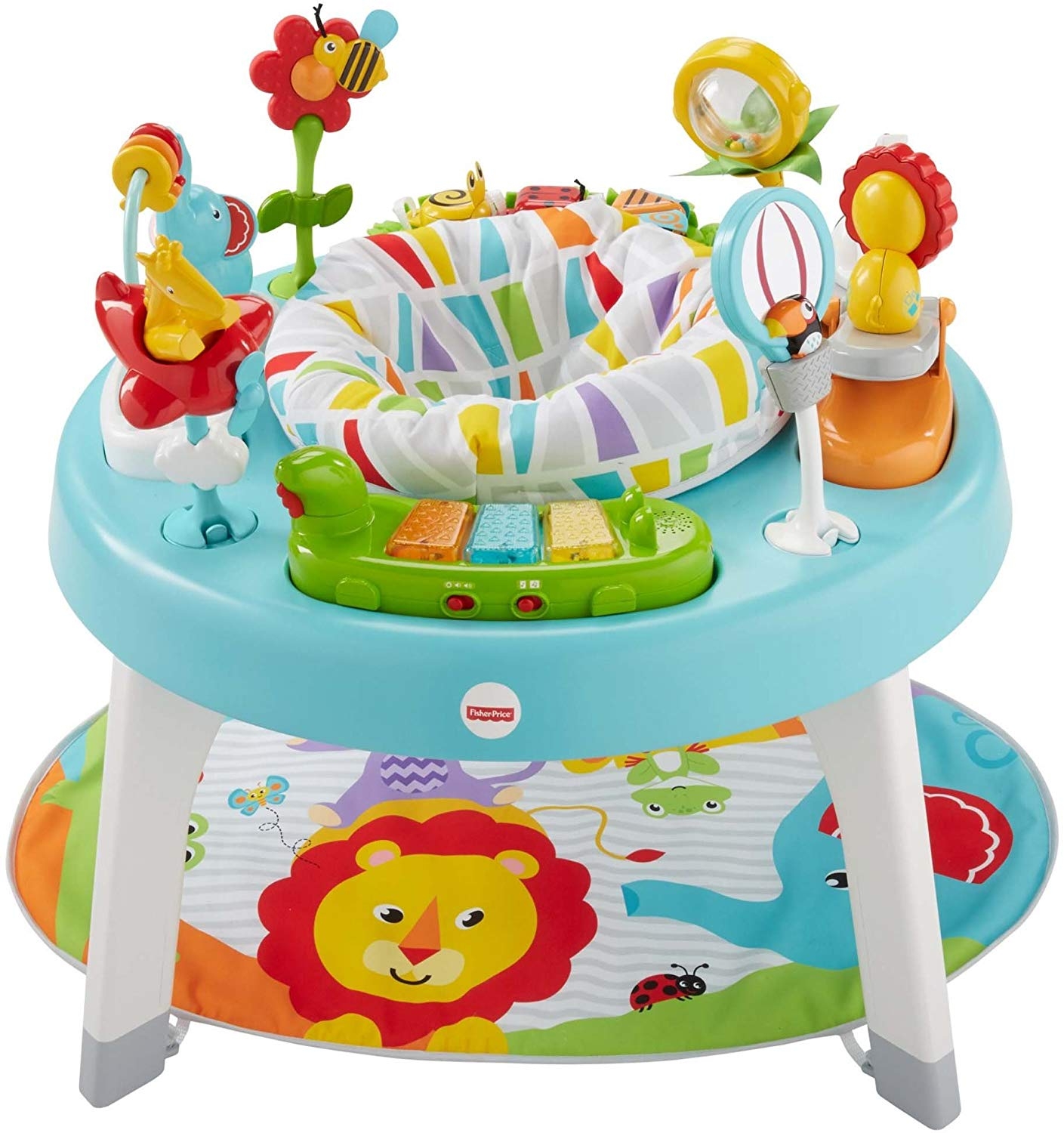Fisher Price 3-in-1 Sit-to-Stand Activity Center, Jazzy Jungle ส่งฟรี