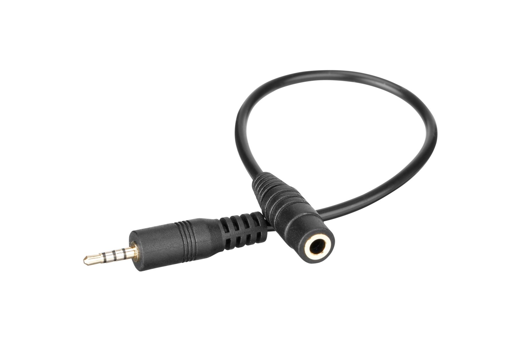 Saramonic SR-25C35 สายอะแดปเตอร์แปลง 3.5 มม. TRS ไป 2.5 มม. TRRS