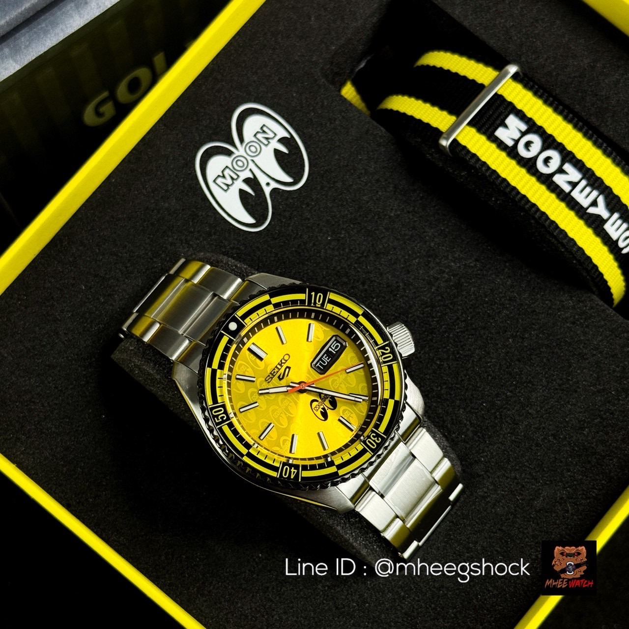 Seiko 5Sport Limited Edition Sports MoonEyes Only 1500 Pieces in the World SRPL39K Series