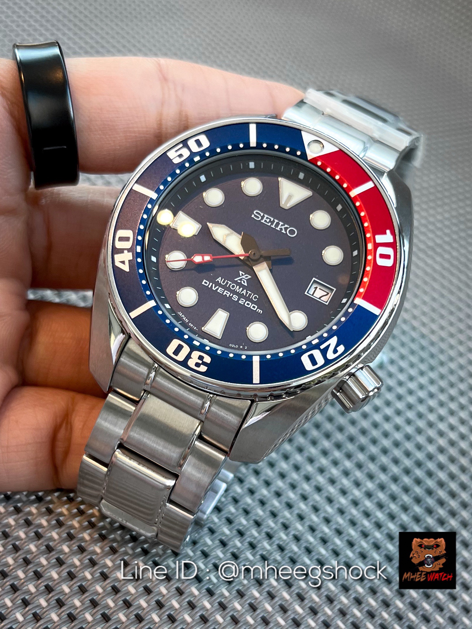 Seiko SUMO Pepsi Limited PADI ระบบAutomatic Diver