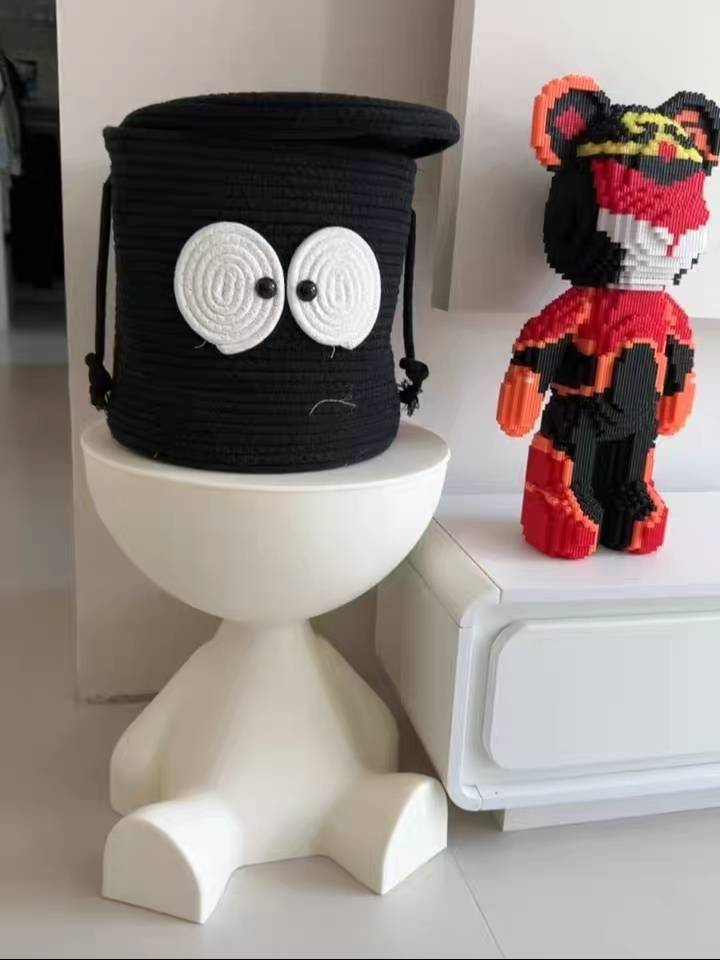 CT233D130 ZEITAKU โต๊ะข้างโซฟา รถเข็นเคลื่อนย้ายได้ โต๊ะกาแฟเล็ก โต๊ะล้อเลื่อน ชั้นวางของข้างเตียง ห้องนั่งเล่นในบ้าน