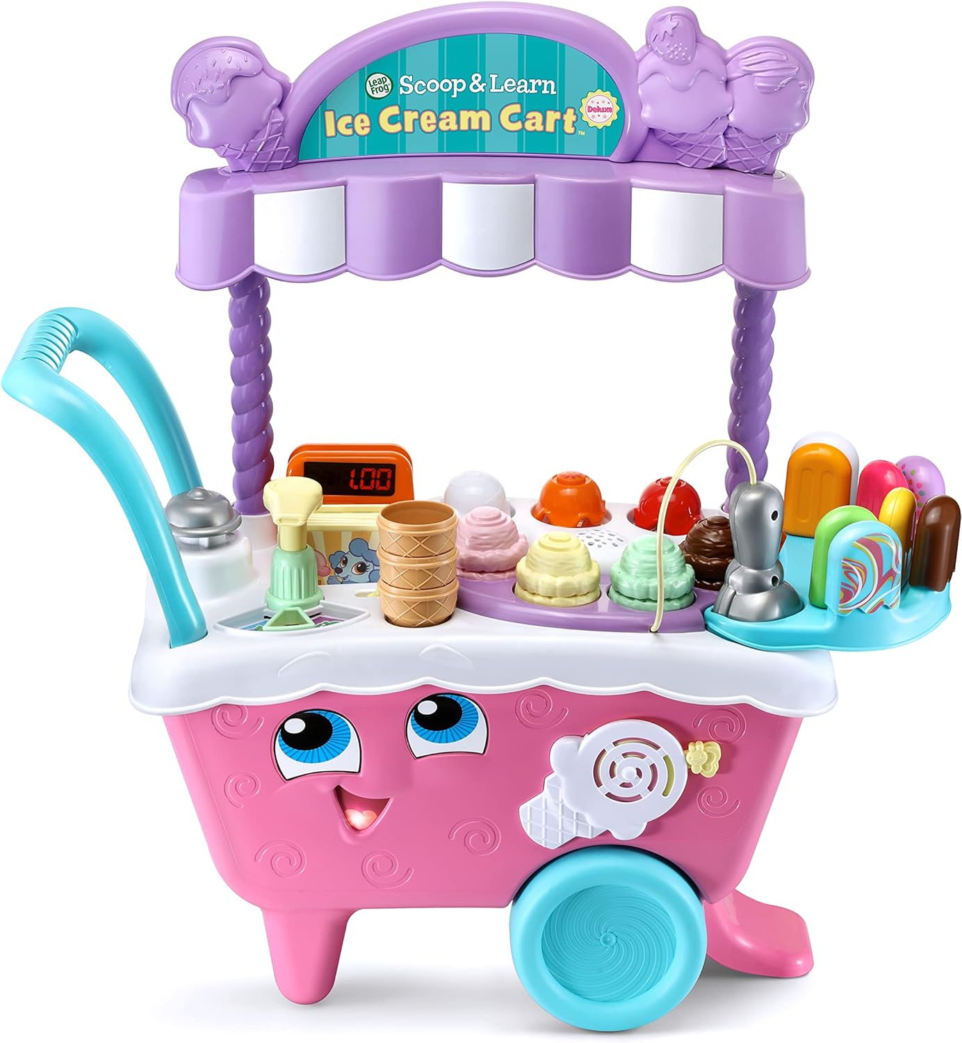 รถเข็นไอศกรีม LeapFrog Scoop and Learn Ice Cream Cart
