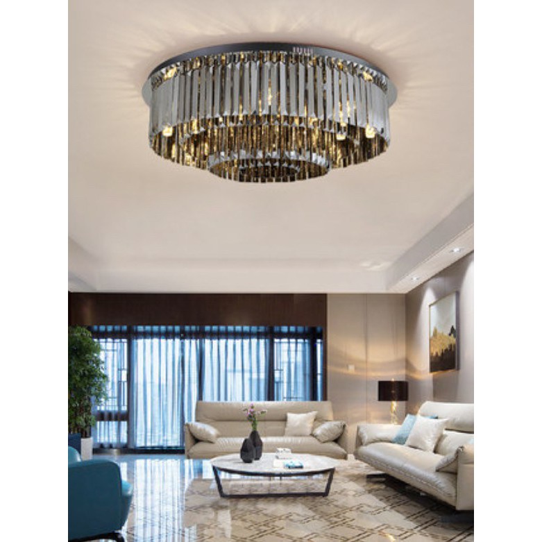 CT002A004 SOTMIA LUXURY CRYSTAL CEILING LAMP โคมไฟเพดาน โคมไฟคริสตัล โคมไฟคริสตัลหรูหรา สร้างสรรค์ ที่เรียบง่าย ทันสมัย
