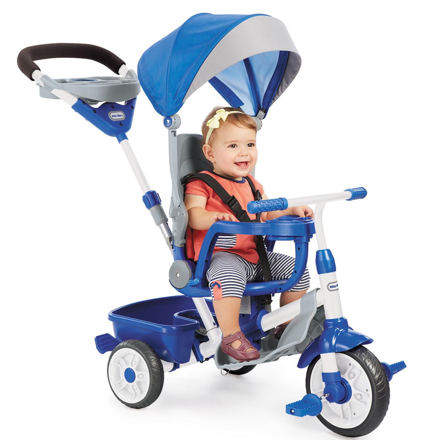 Little Tikes Perfect Fit 4-in-1 Trike,Blue