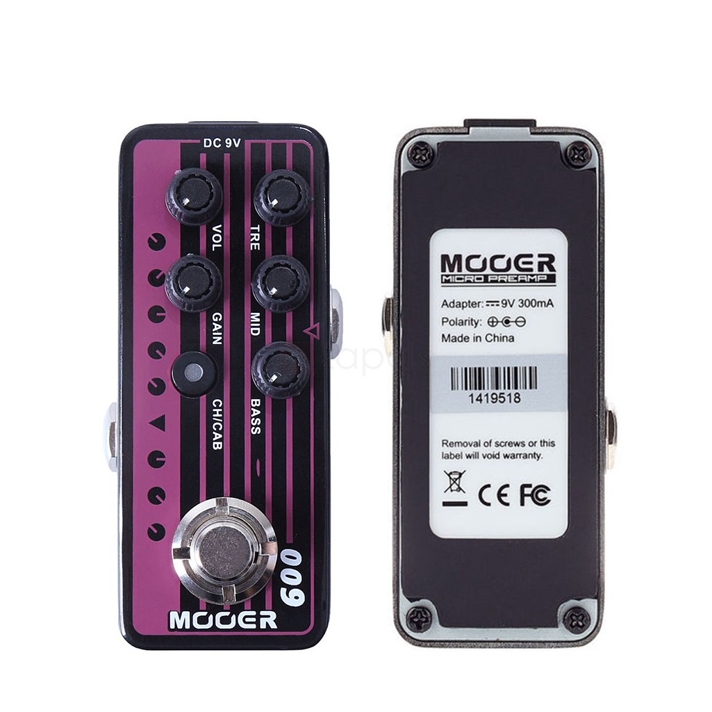 เอฟเฟ็คกีตาร์ไฟฟ้า Mooer Micro Preamp 009 Blacknight - ENGL Blackmore
