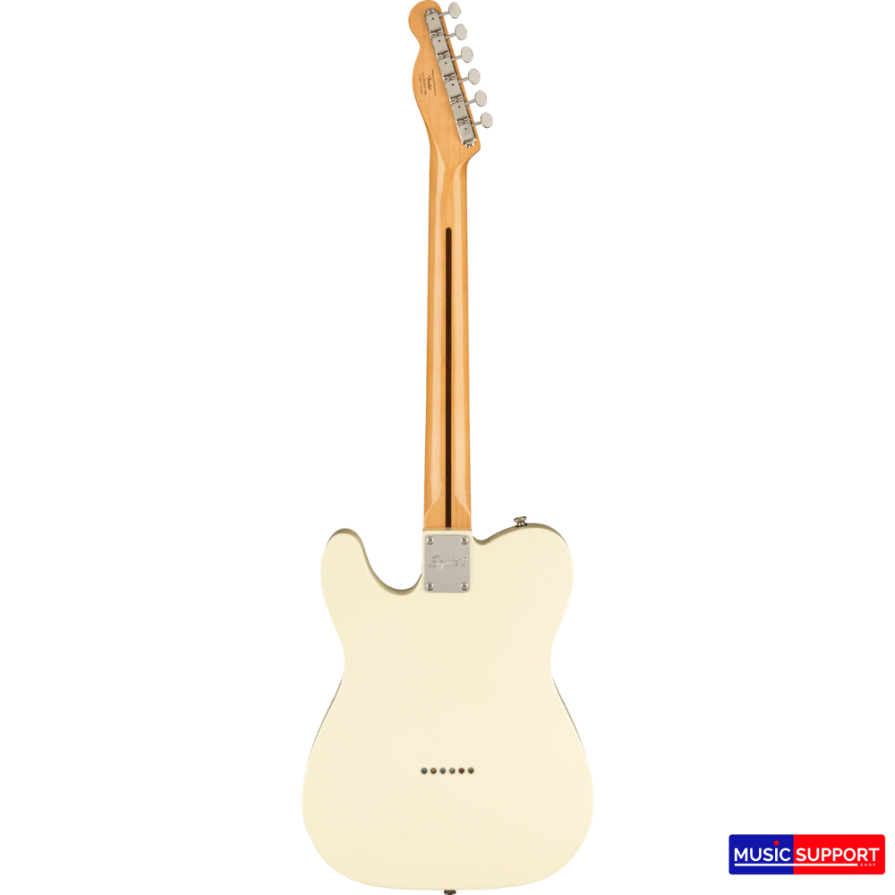กีตาร์ไฟฟ้า Squier Classic Vibe ‘70s Telecaster Thinline Olympic White