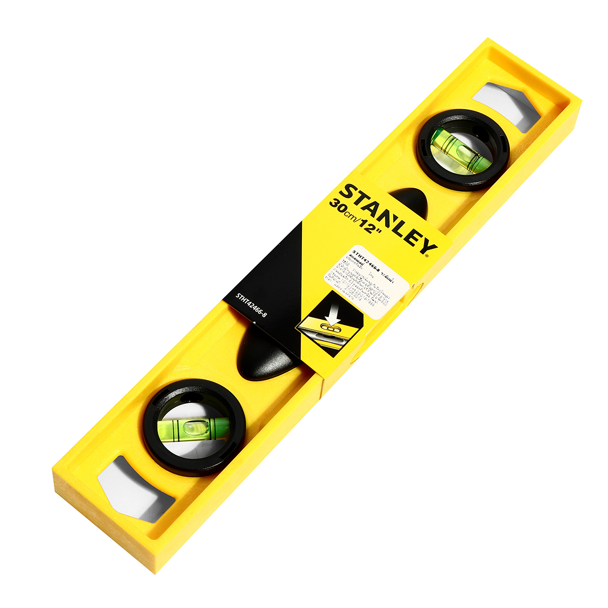 STANLEY 42-466 ระดับน้ำI-BEAMวัสดุABSสีเหลือง12"