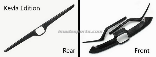 ชุดตกแต่งกระจัง CRV G5 Black Kevlar