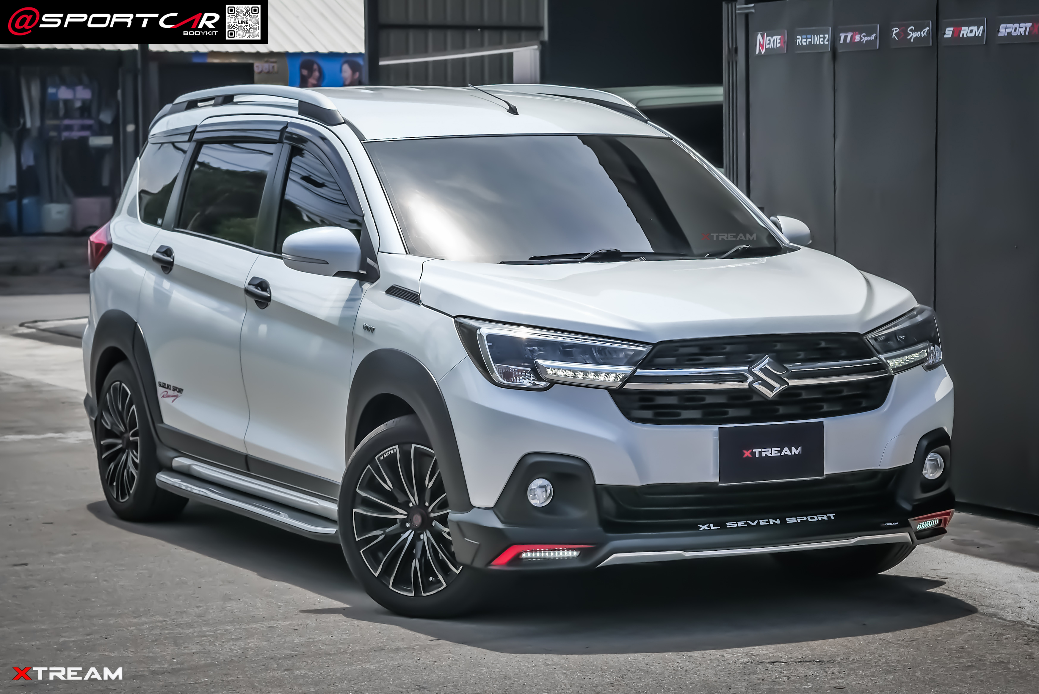 ชุดแต่ง Suzuki Xl7 ทรง XTREAM - ชุดแต่ง xl7 แต่งสวย, suzuki xl7 2021 2022 แต่ง, สปอยเลอร์ xl7, ของแต่งxl7, suzukixl7 แต่งสวย, อุปกรณ์ตกแต่งxl7, สเกิร์ต xl7 by TTS
