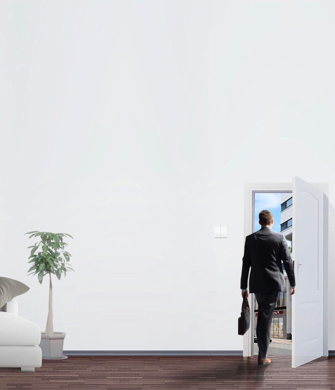 Wireless Switch สวิตช์ไร้สายอัจฉริยะ แบบ 1 ช่อง 2 ช่อง และ 3 ช่อง ไม่ต้องเดินสายไฟ ติดตั้งง่าย