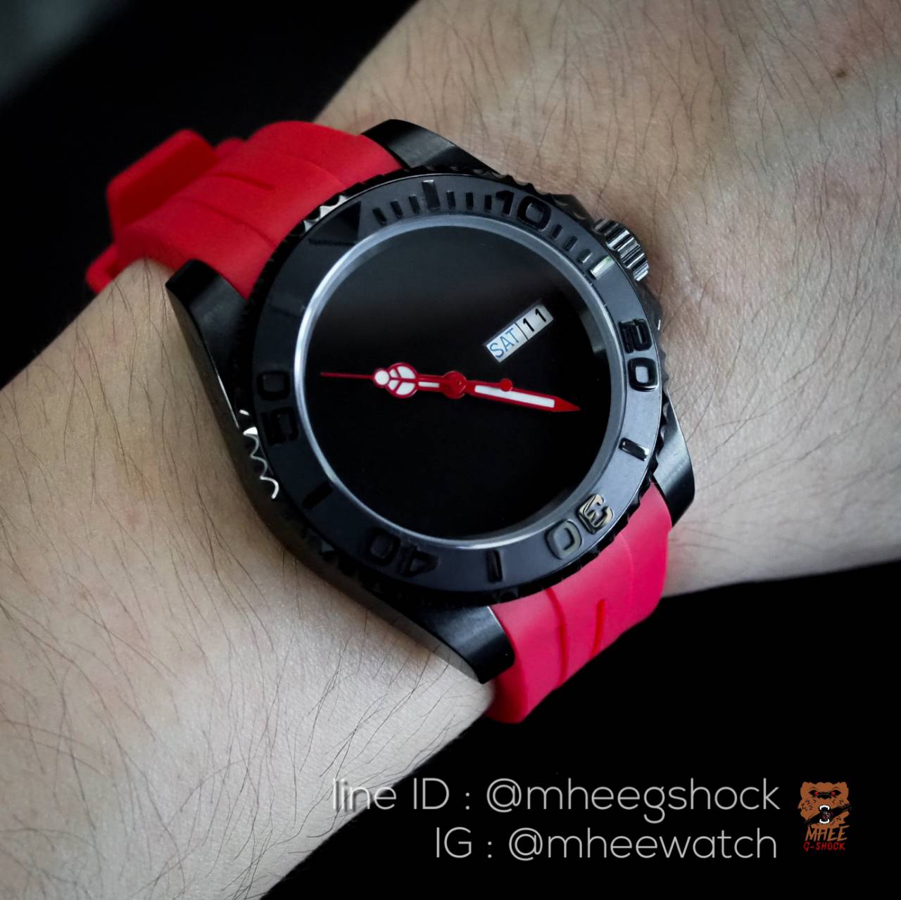 Seiko Modify Red Black Edition
