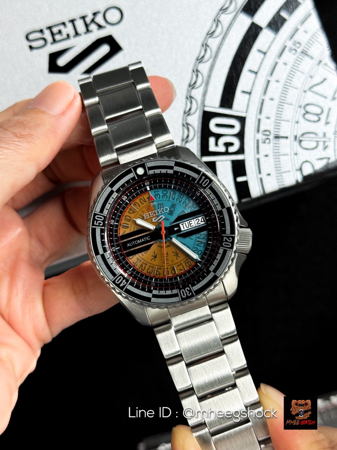 Seiko 5 Sports Kosuke Kawamura Limited Edition Super Rare item 3000เรือนในโลก รุ่น SRPJ41K1