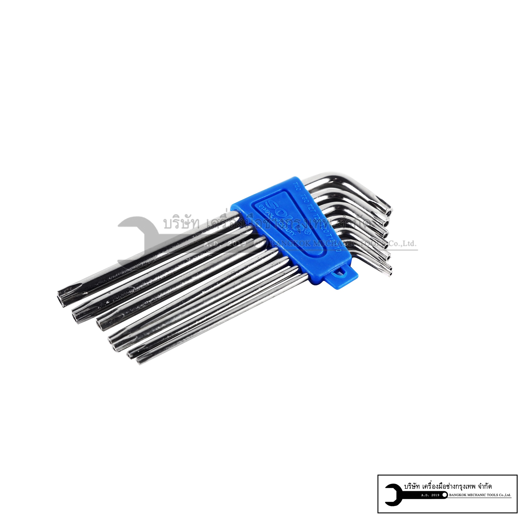 SOLO ประแจหกเหลี่ยมแฉกท๊อกซ์ (หัวจีบ) รุ่น 912