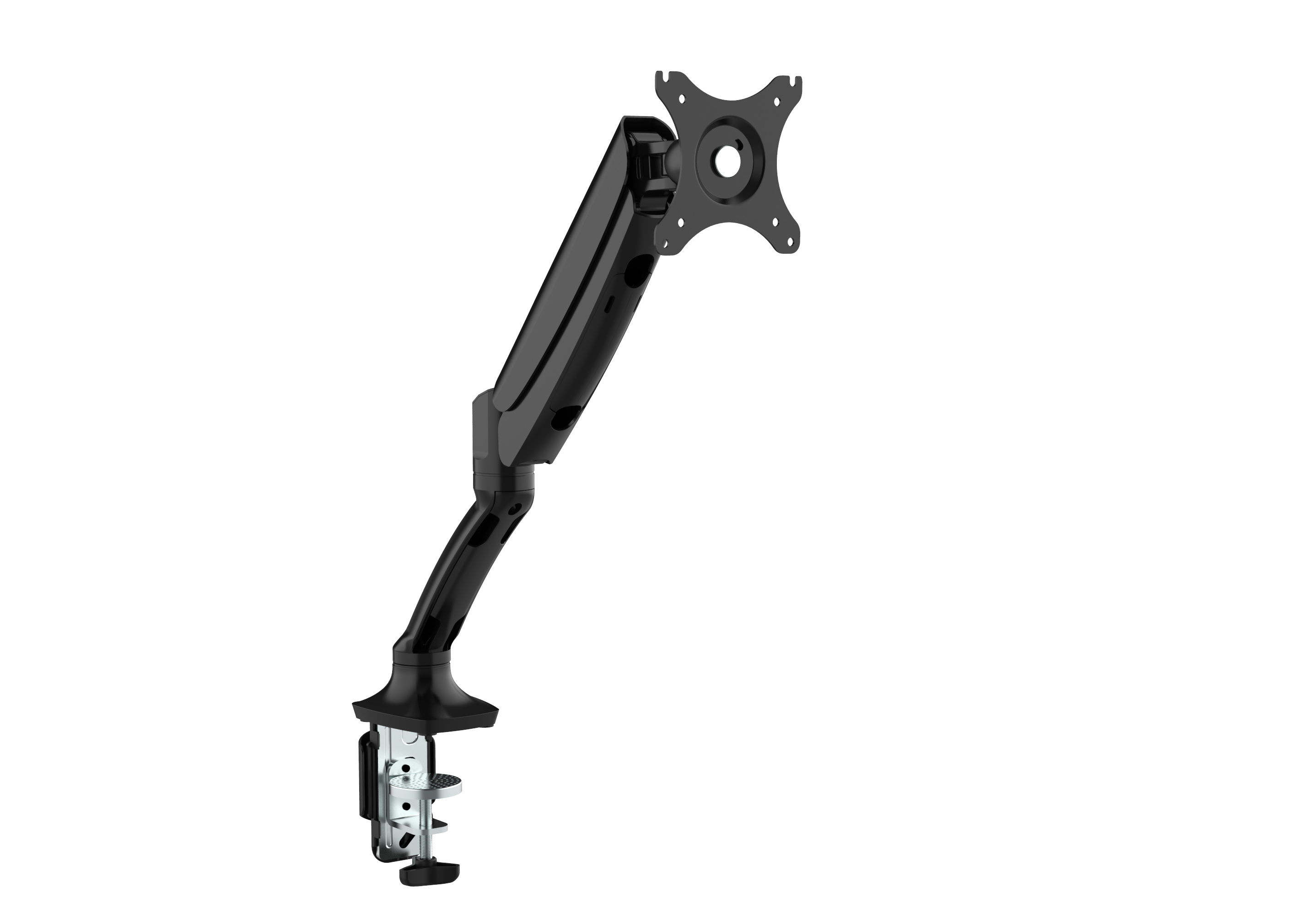Flexispot by Essen ขาติดหน้าจอมอนิเตอร์แบบเดี่ยว รุ่น F7 - สีดำ
