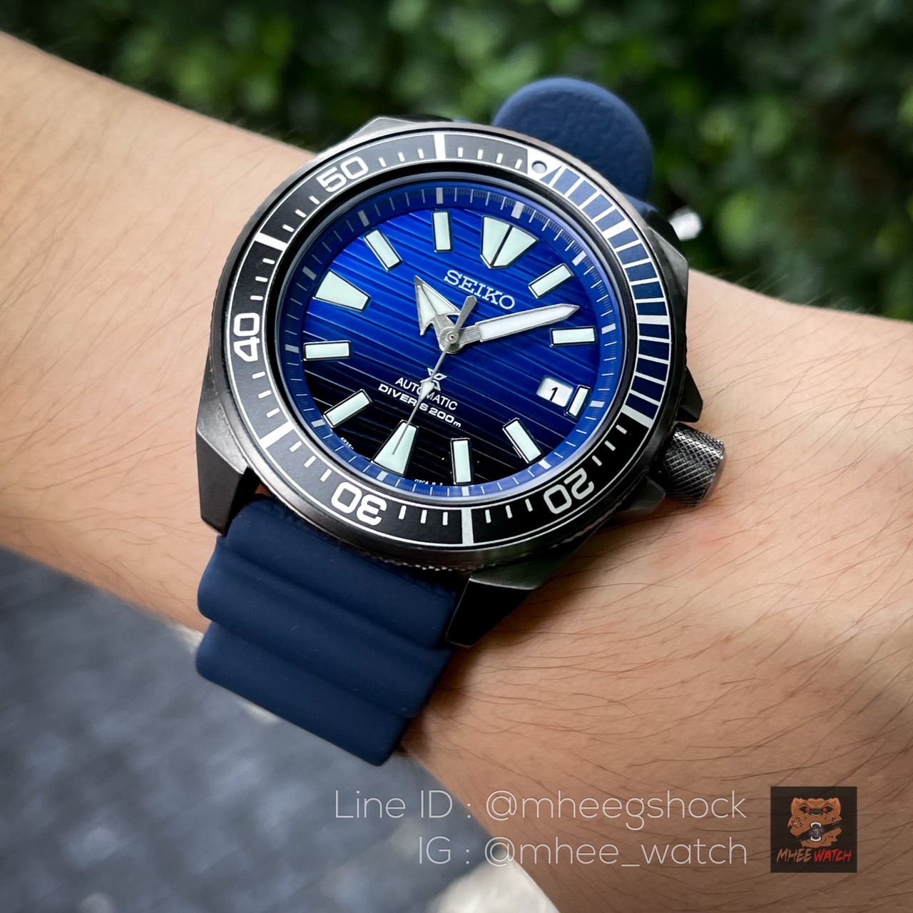 Seiko Samurai Save The Ocean 1 Special Edition Srpd09K1