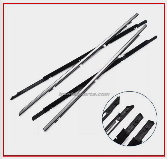 คิ้วรีดน้ำประตู พร้อมคิ้ว Stainless Accord G8 2008-2012