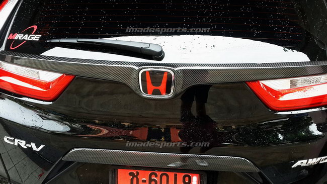 Logo H Type R สปอร์ตหน้า หลัง และพวงมาลัย (ดำ/แดง/ดำ-แดง)