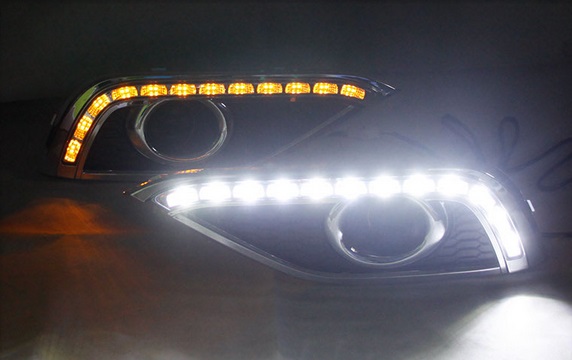 ฝาตัดหมอกพร้อม MDL DayLIGHT CRV G4 2013-2015