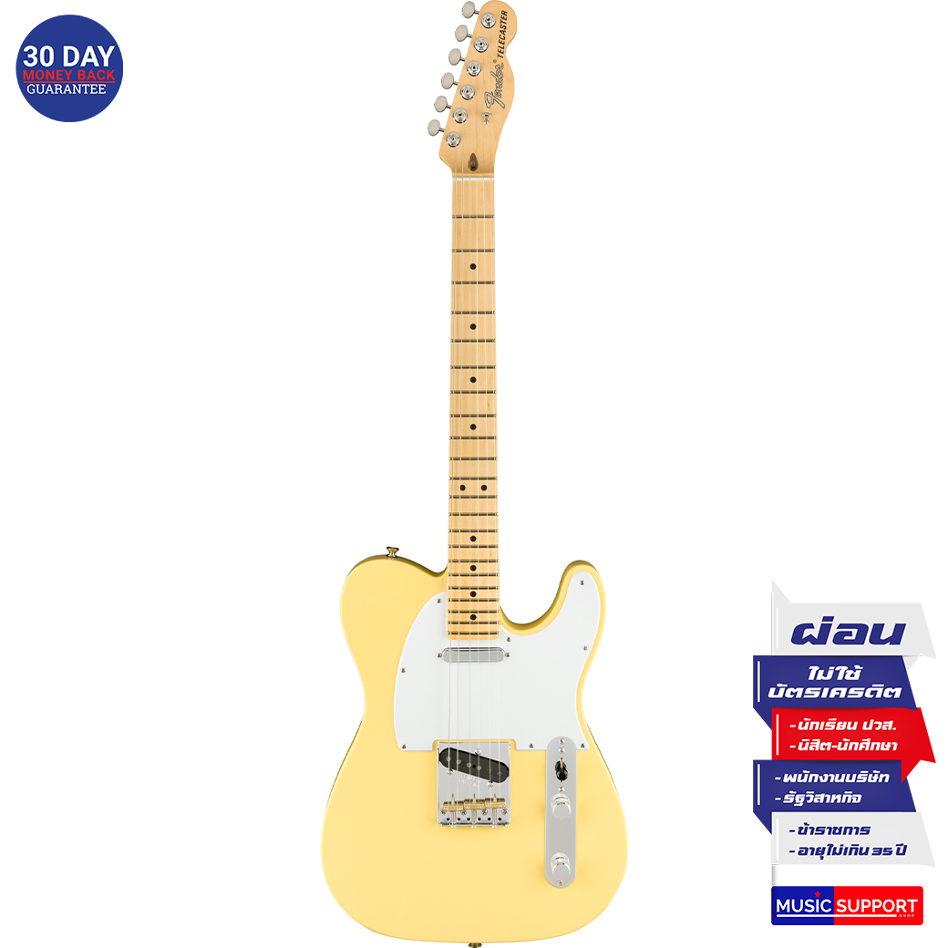 กีตาร์ไฟฟ้า Fender American Performer Telecaster MN Vintage White
