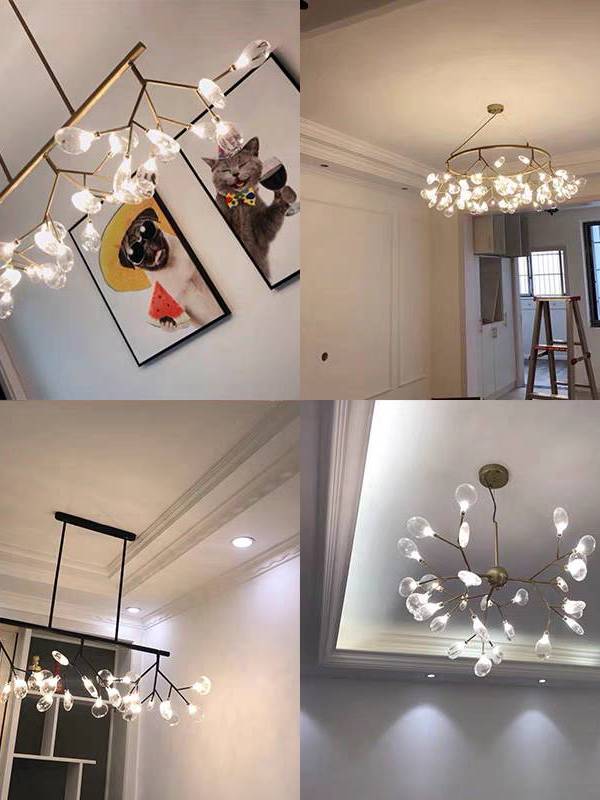 CT205A203 SOTMIA โคมไฟโต๊ะทานข้าว โคมระย้า เคาน์เตอร์บาร์ Nordic Light Creative Designer Bar