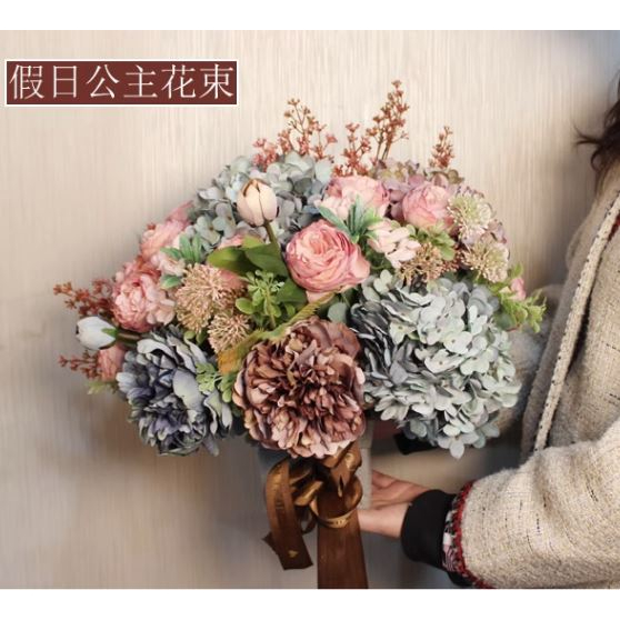 CT179E028 DECHOME ดอกไม้ประดิษฐ์ แจกันดอกไม้ประดิษฐ์ แจกัน แจกันแต่งโต๊ะทำงาน แจกันดอกไม้โต๊ะรับแขก