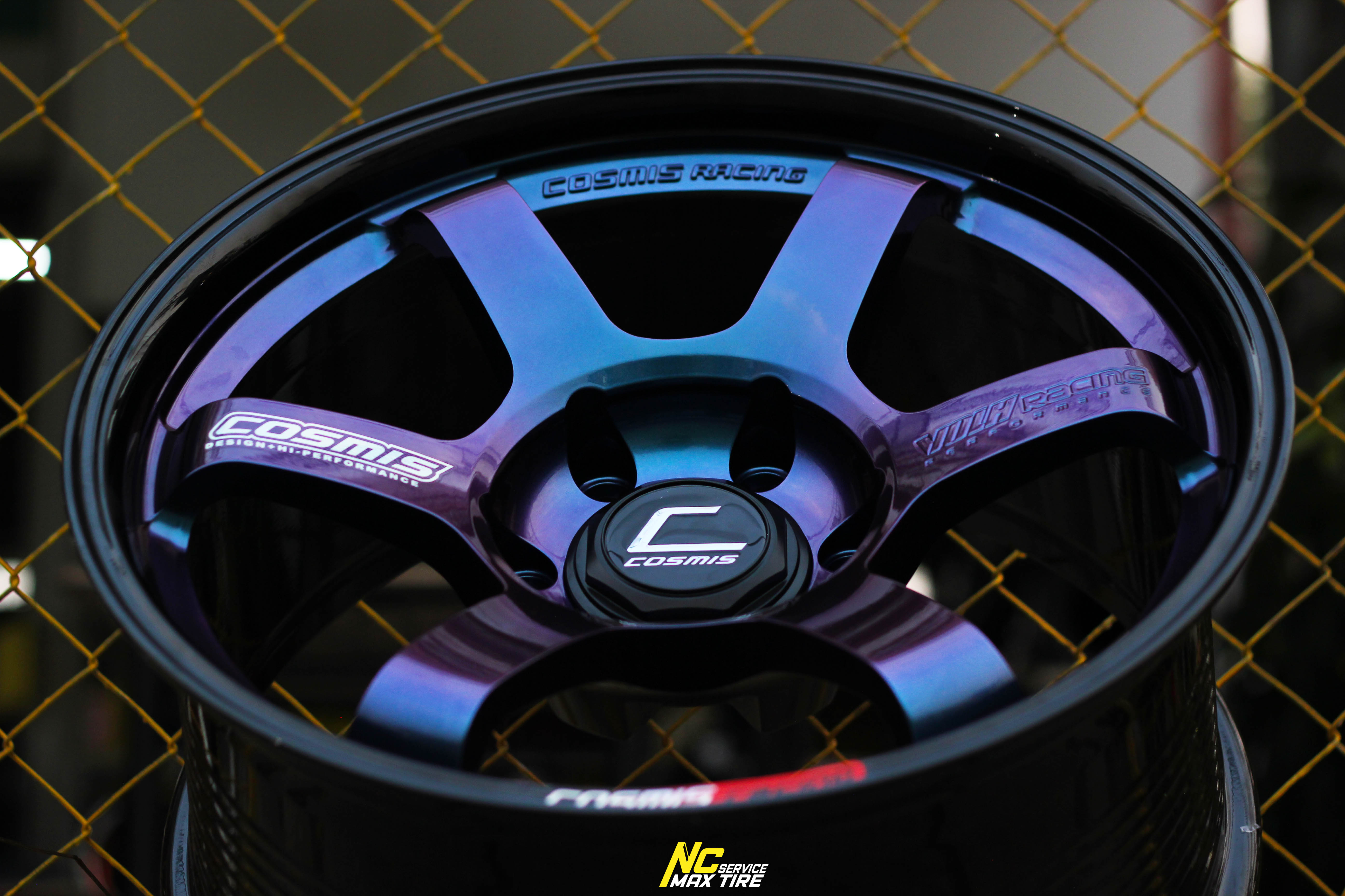 ล้อแม็กสวยๆ / ล้อแม็กขอบ18 / Cosmis / RG-06SR / ล้อแม็กสีพิเศษ / 18x9.0 6H139.7 ET0 / Custom Color / Power Blue / ล้อแม็กสำหรับรถกระบะตัวสูง / SUV / PPV
