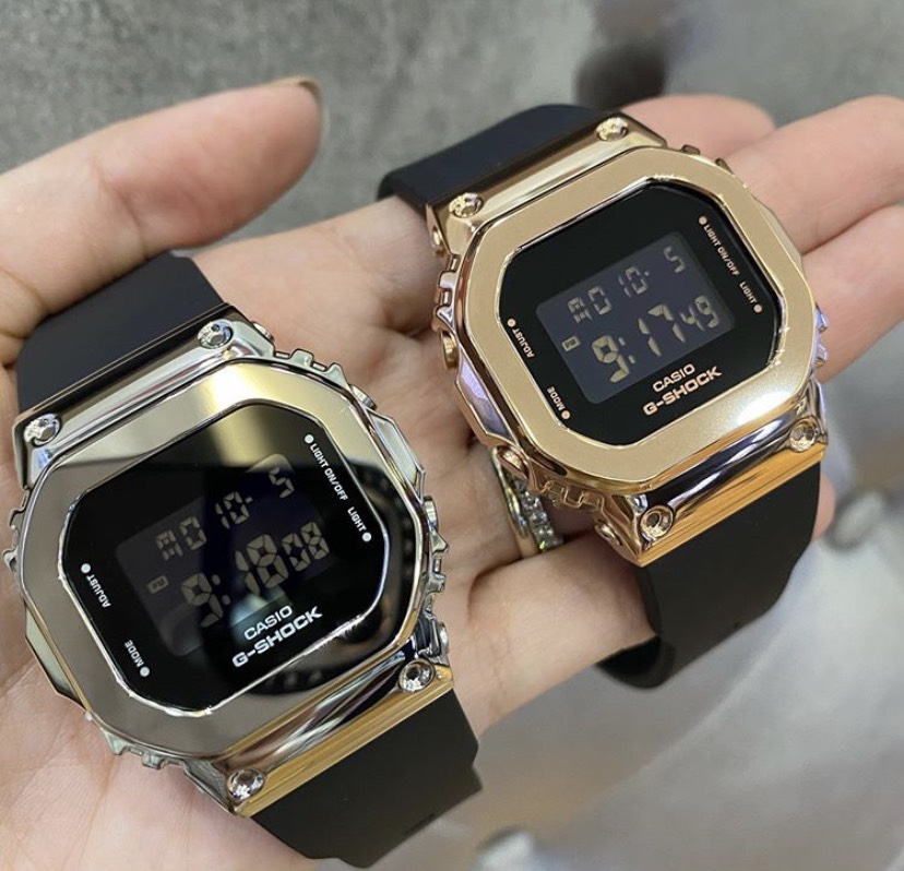 G-Shock Mini Black Silver