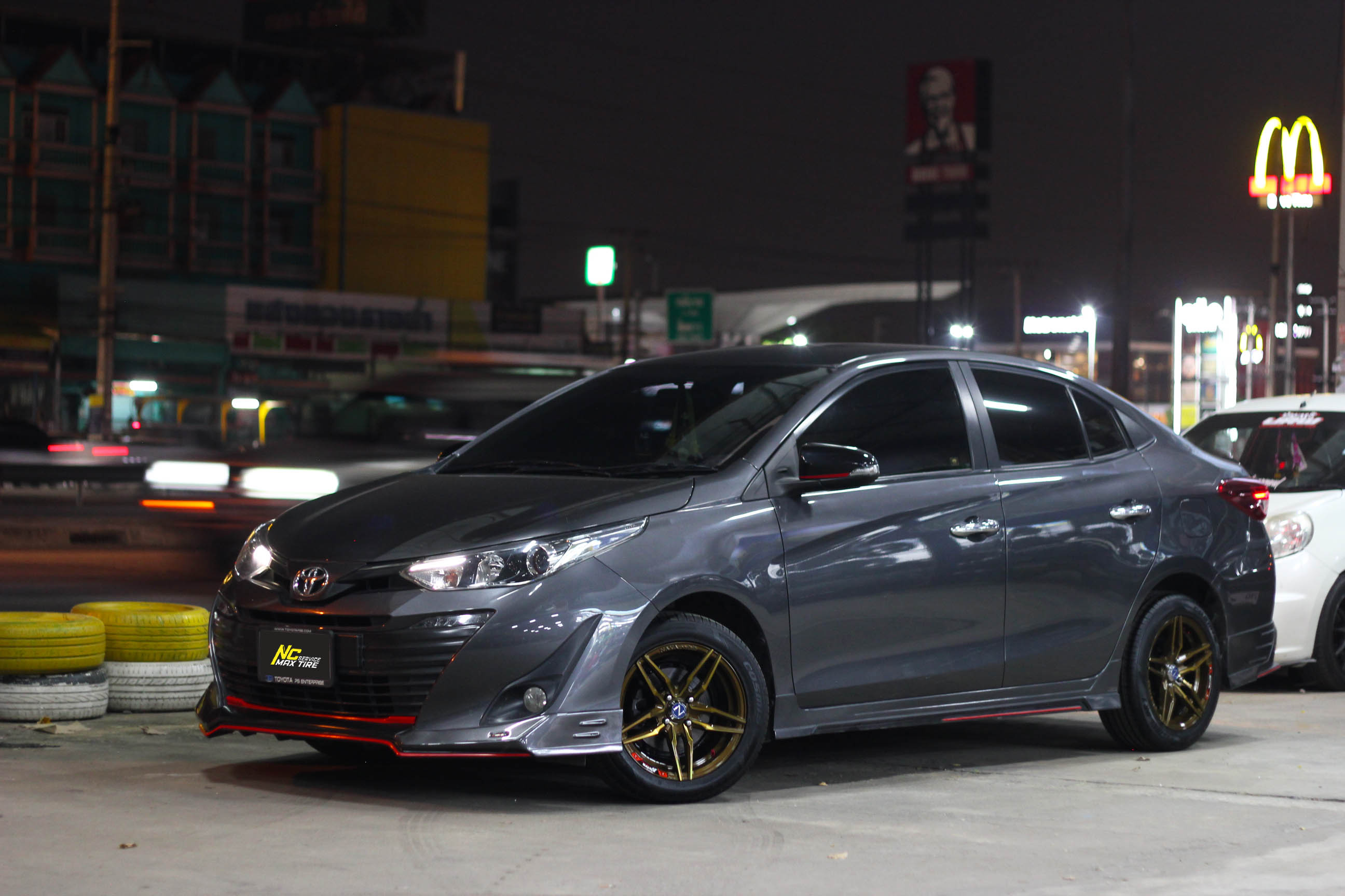 [ NCรีวิว.EP414 ] Toyota Yaris / ล้อแม็กขอบ15 / NAYA