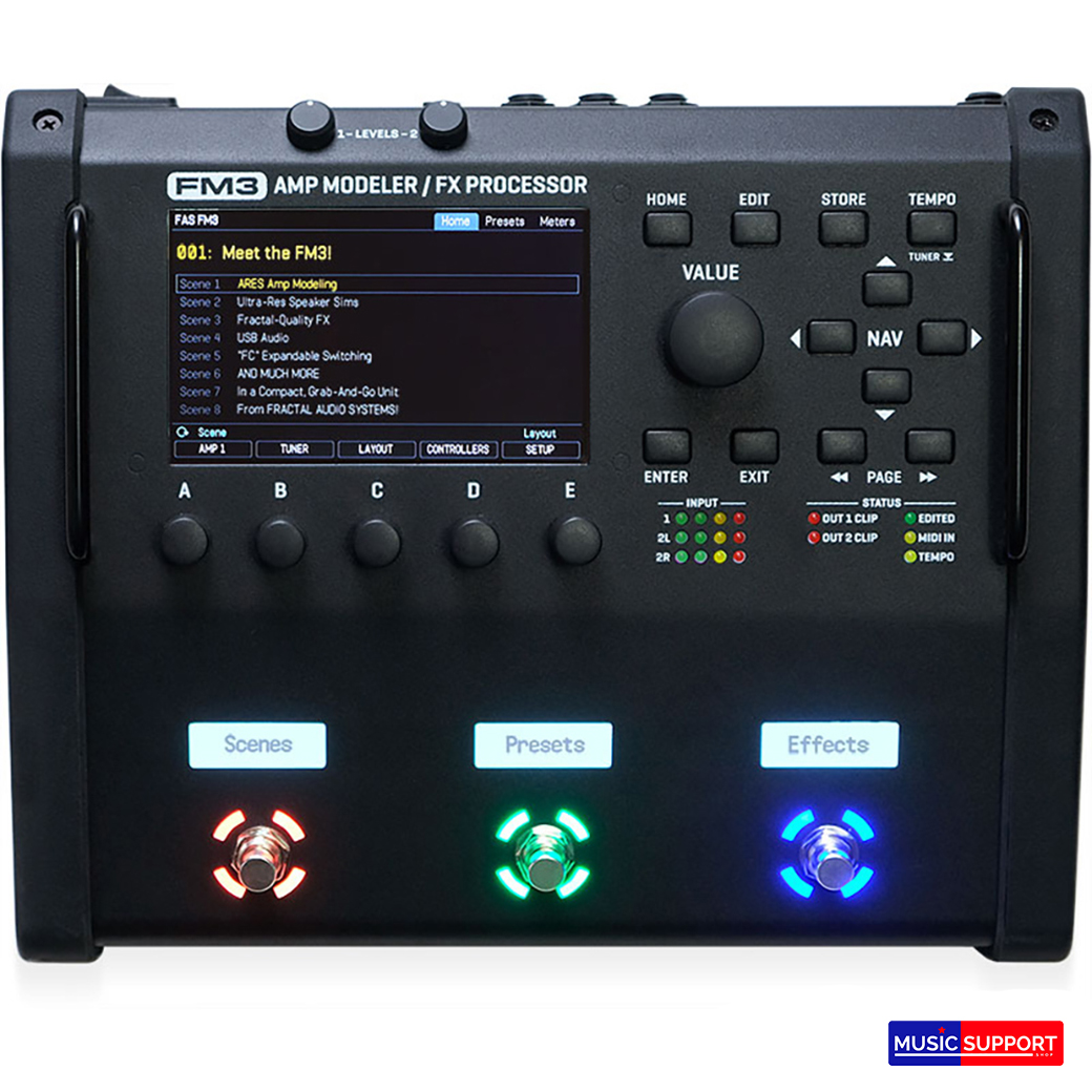 เอฟเฟคกีตาร์ไฟฟ้า Fractal Audio FM3