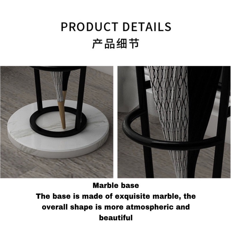 CT118D051 ZEITAKUMS #ที่วางร่ม ที่วางร่มหรู ที่วางร่มฐานหินอ่อน