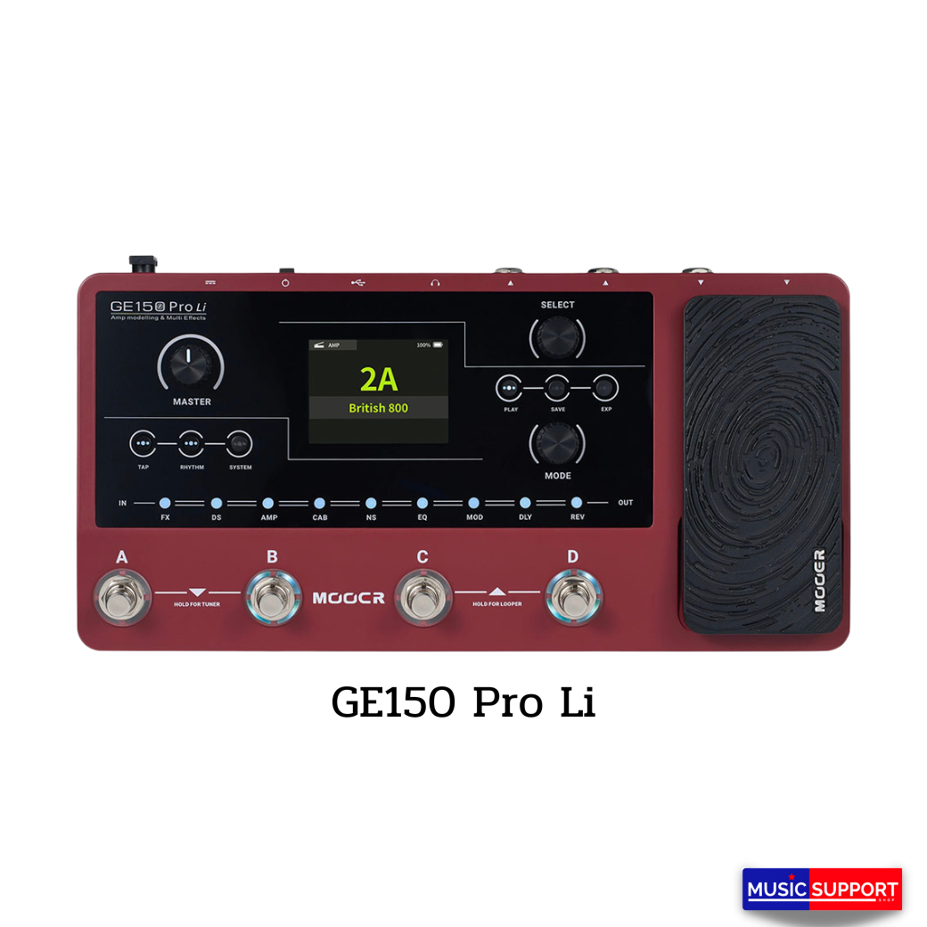 Mooer GE150 Pro/Pro Li มัลติเอฟเฟค