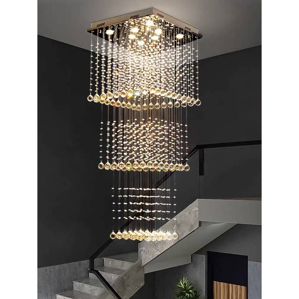 CT195A167 SOTMIA โคมระย้า โคมไฟระย้าโถงบรรได Chandelier แชนเดอเรียยาว