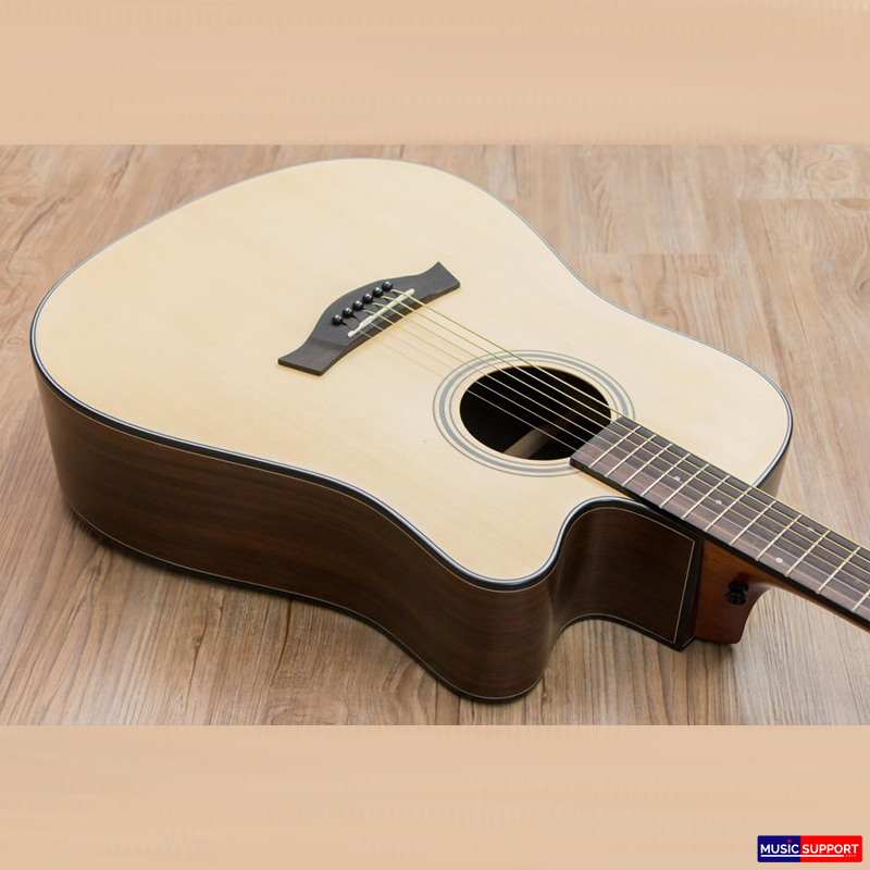 กีต้าร์โปร่งไฟฟ้า Gusta DM3CE