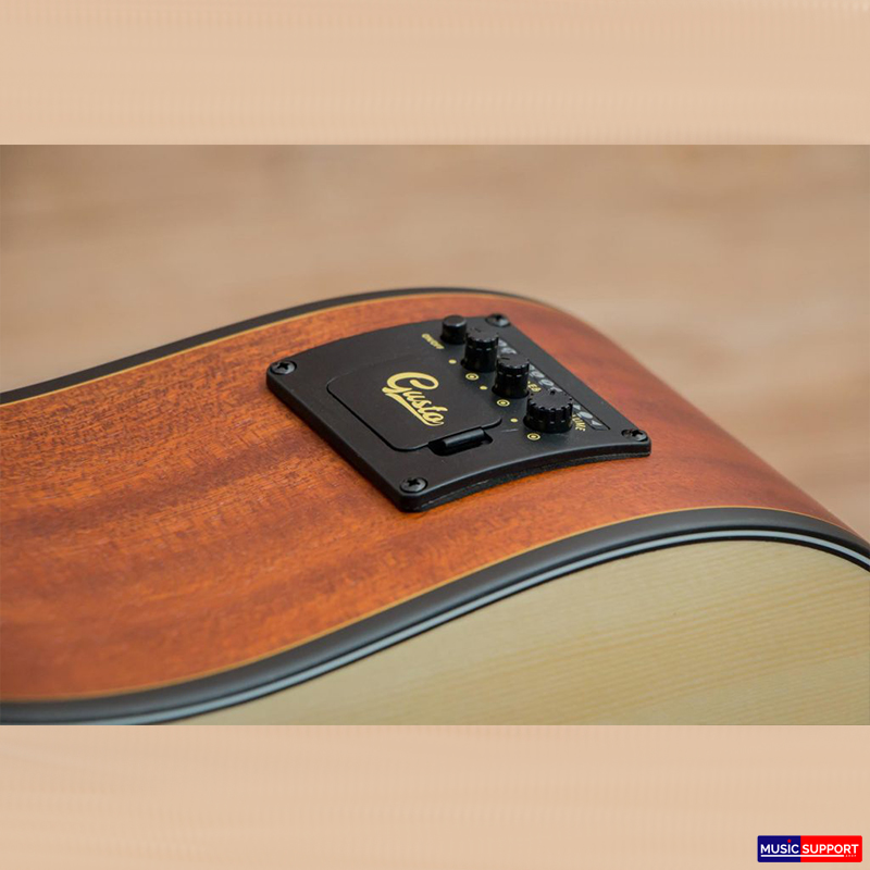 กีต้าร์โปร่งไฟฟ้า Gusta DMCE