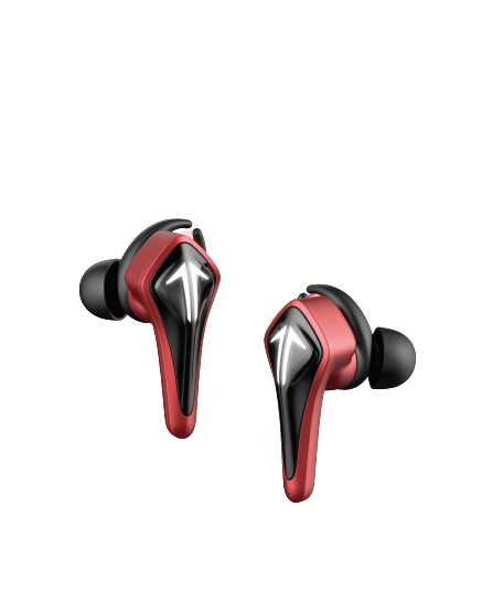 Saramonic SR-BH60-R GamesMonic หูฟังไร้สายสำหรับโทรศัพท์มือถือหรืออุปกรณ์ต่างๆที่รองรับการเชื่อมต่อแบบ Bluetooth 5.0 ได้ สำหรับสาย Gaming เสียงชัด เบสเเน่น ไม่หน่วง ดีเลย์ต่ำ มีไมค์ที่รับเสียง พูดคุยสื่อสาร ได้ชัดเจน (สีแดง)