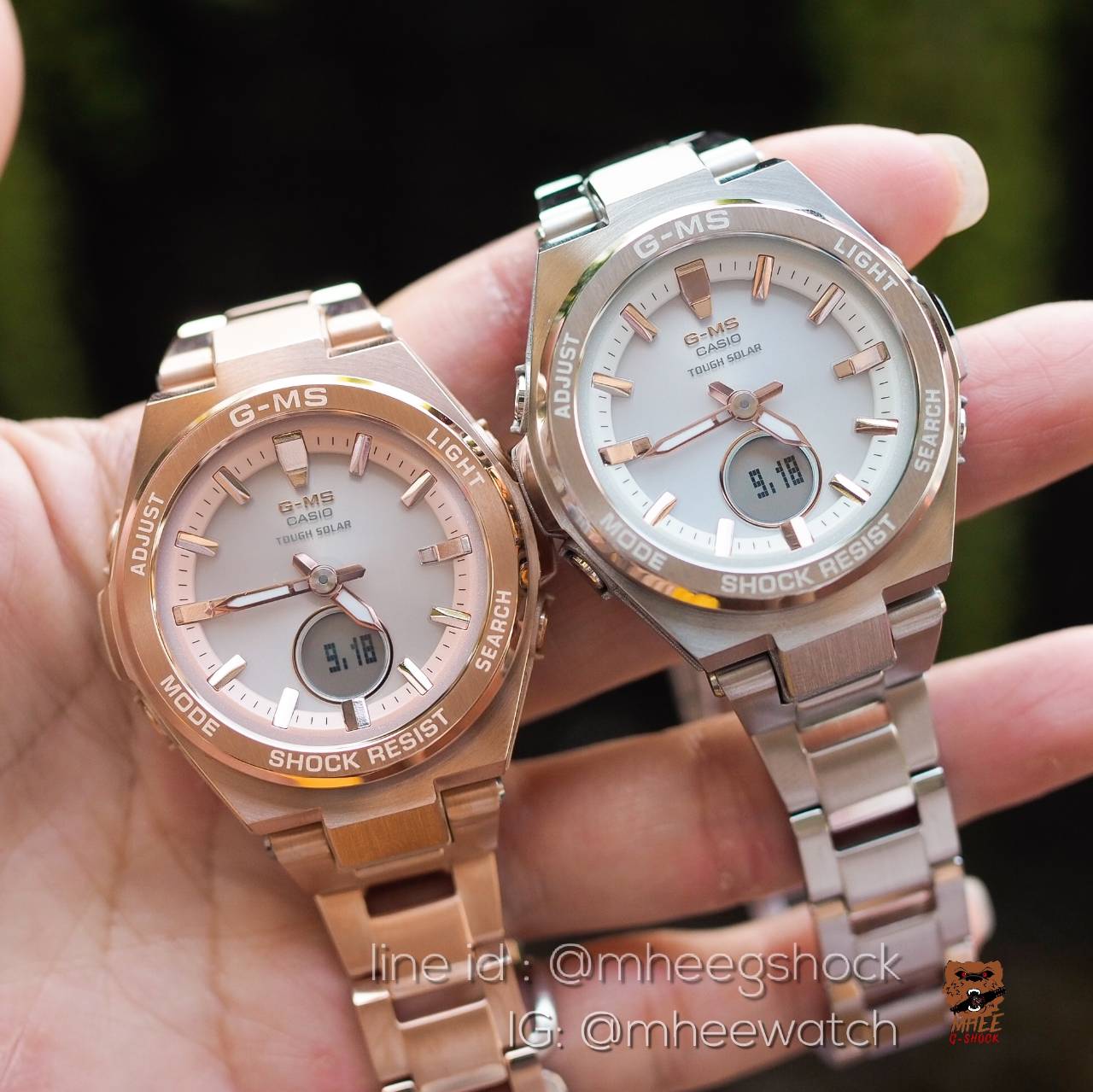 MSG-S200DG-4ADR Baby-G Steel